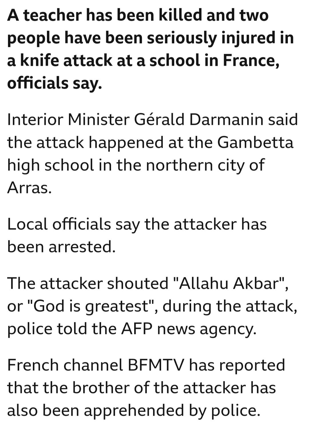 20231013_192644.jpg BBC) 프랑스 학교에서 이슬람 테러로 사상자 발생