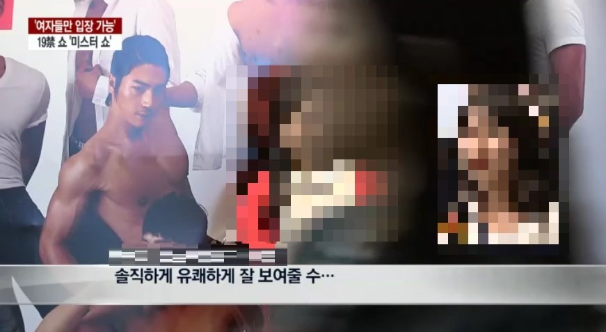 여성전용 19금쇼 TV뉴스 관객 인터뷰.jpg ㄷㄷㄷ