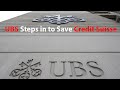 Details of the UBS Deal to Take Over Credit Suisse