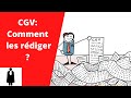 COMMENT REDIGER DES CGV: L'AVIS D'UN AVOCAT - 3