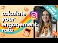 Instagram Engagement Rate Calculator | NEW FORMULA!