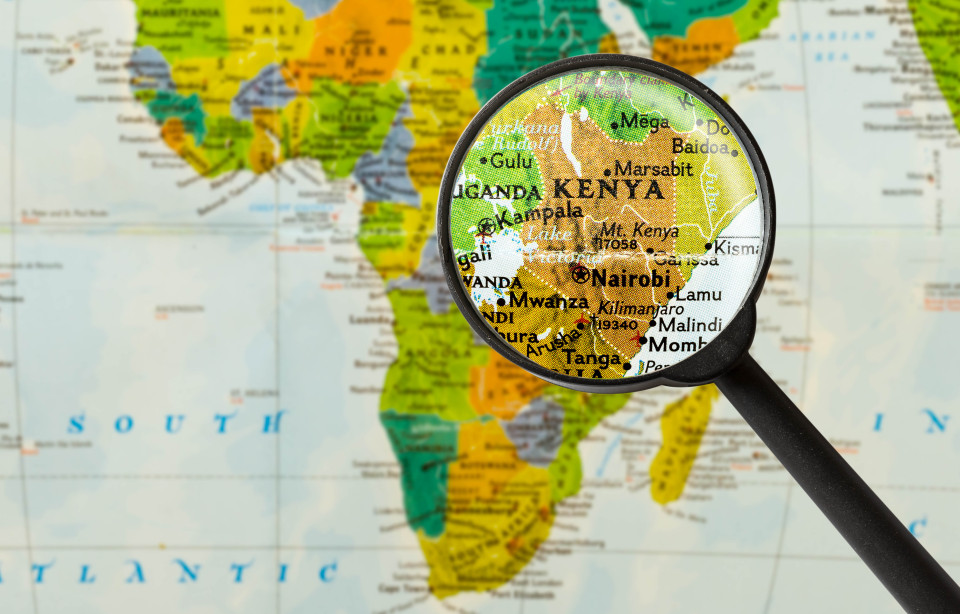 아프리카를 둘로 나눌 운명을 지닌 케냐의 엄청난 균열, 시보드 블로그