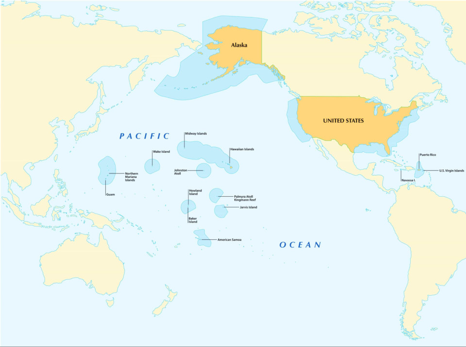 카리브해와 태평양에 위치한 미국 영토들!, 시보드 블로그