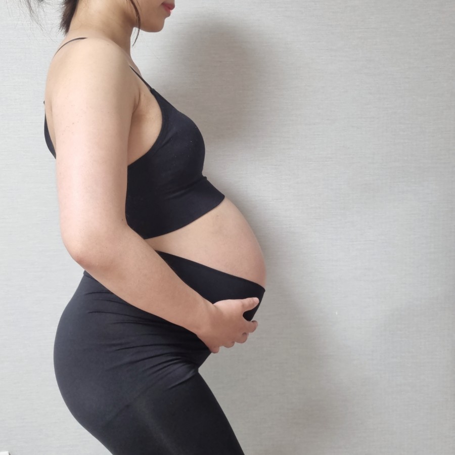 임신일기 : 36주 배크기 및 만삭임산부 일상(붓기, 출산가방 리스트)