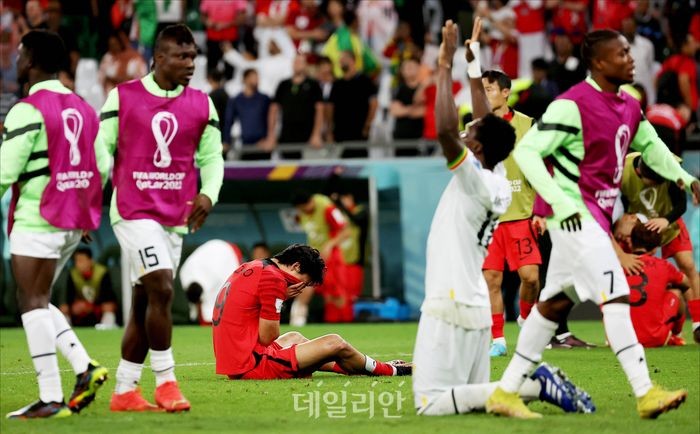 대한민국 축구대표팀, 가나에 2대3 아쉬운 패배