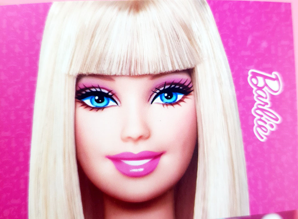 바비 Barbie 사각 스티커-선택 /다어어리 꾸미기/인스/80s/인싸템 : 엘리펀샵
