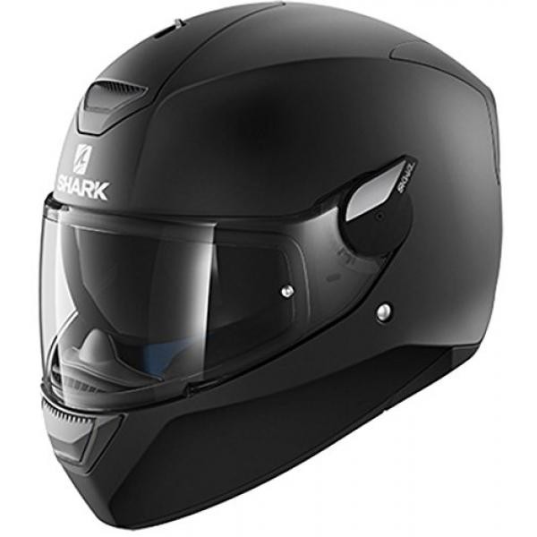 샤크 상어 오토바이 헬멧 hark d-skwal blank mat 검은 색 크기