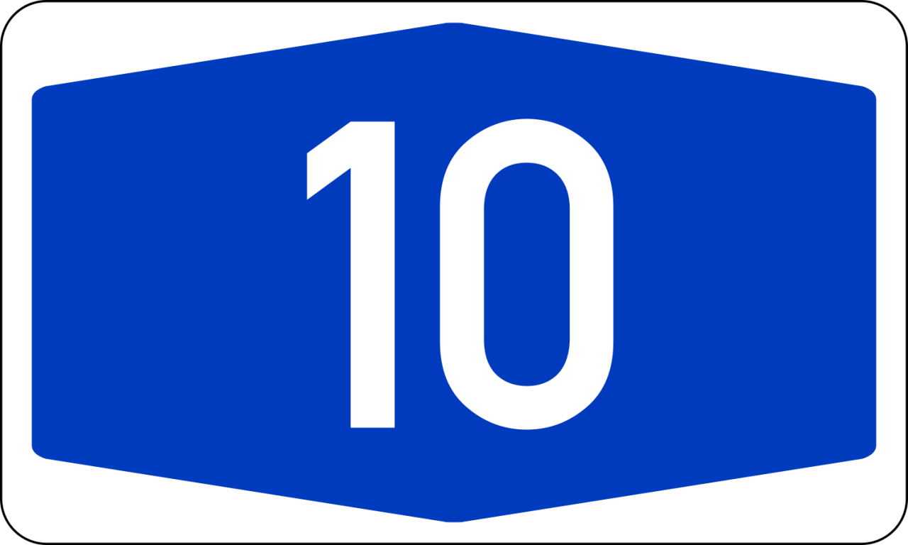 Bundesautobahn 10 - Wikiwand Wikiwand - Bundesautobahn 10